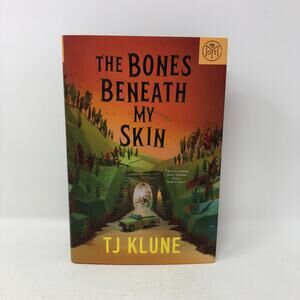 The Bones Beneath My Skin by TJ Klune HCDJ BOTM Hardcover SciFi Fantasy